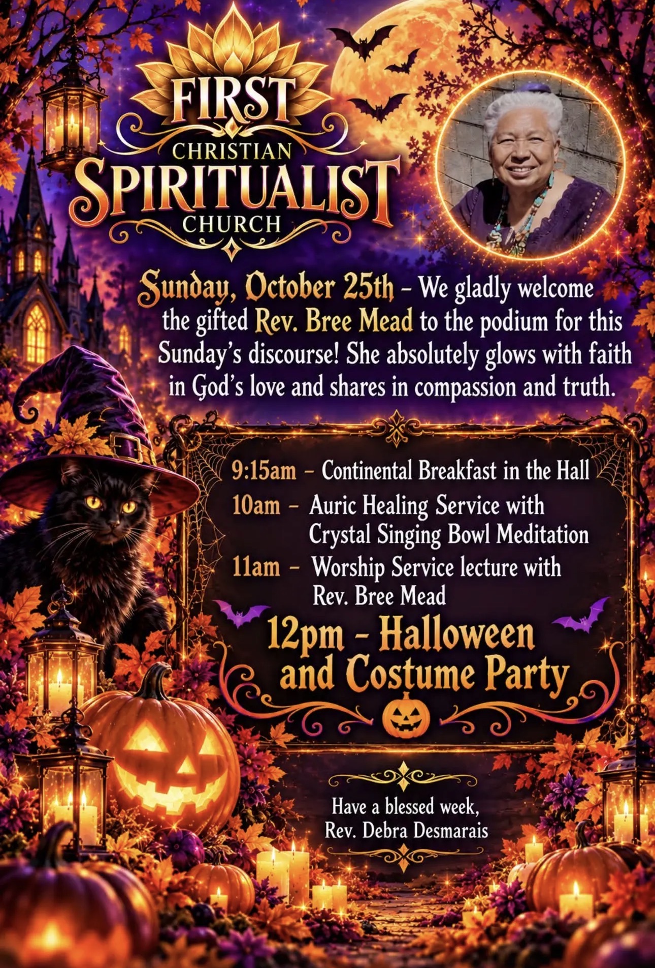 Up Coming Speakers for October